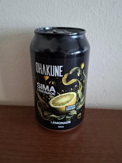 Sima lemonade lemon ginger 0.0%, Ohakune Oy, Finland
