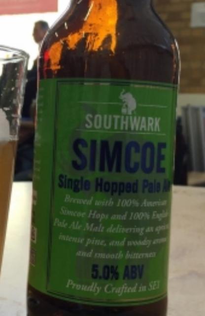 Single Hopped Pale Ale - Simcoe 5.0%, Southwark Brewing, England