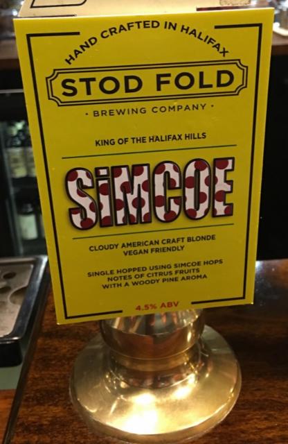 Simcoe 4.5%, Stod Fold Brewing, England