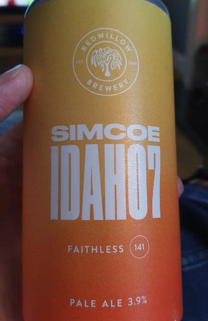 simcoe idaho7 3.9%, RedWillow Brewery, England