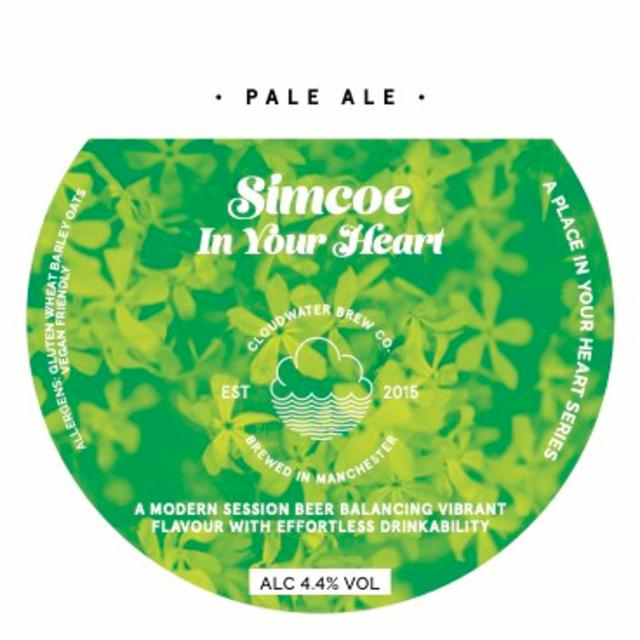 Simcoe In Your Heart 4.4%, Cloudwater Brew Co., England