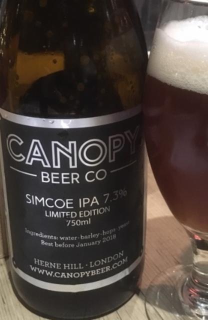Simcoe IPA 7.3%, Canopy Beer Co, England