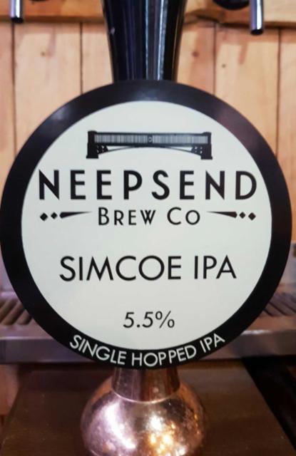 Simcoe IPA 5.5%, Neepsend Brewery Ltd, England