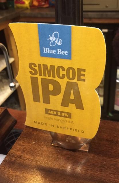 Simcoe IPA 5.0%, Blue Bee Brewery, England