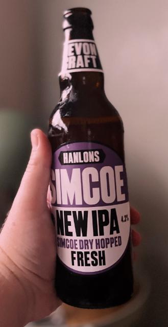 Simcoe New IPA 4.3%, Hanlons Brewery, England