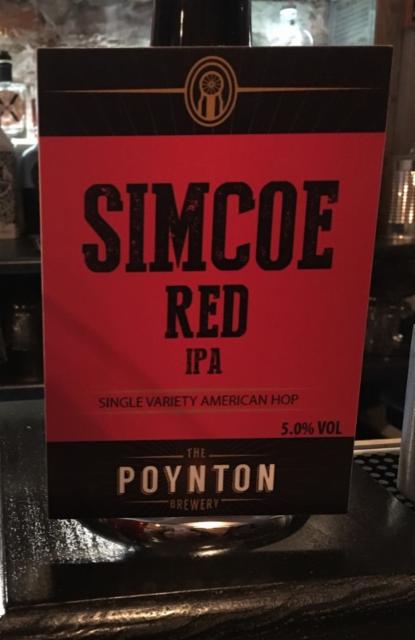 Simcoe Red 5.0%, The Poynton Brewery, England