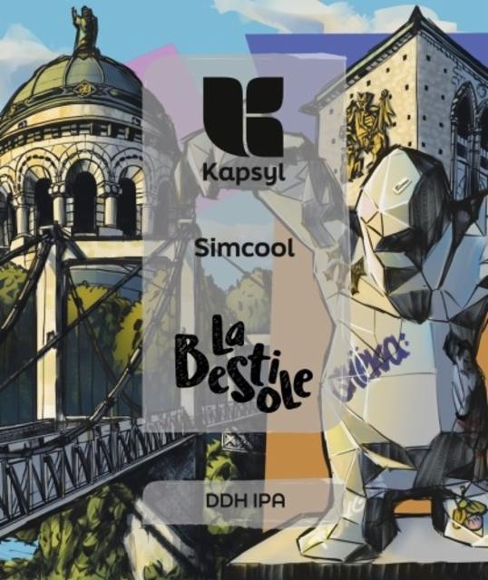 Simcool (Collab Kapsyl) 7.0%, Brasserie La Bestiole, France