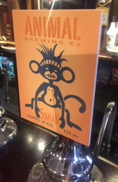 Simian 4.2%, Animal Brewing Co., England