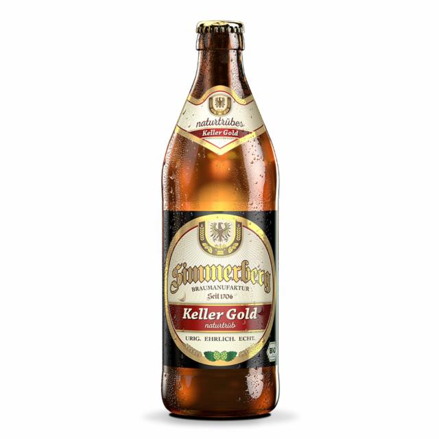 Simmerberg Keller Gold naturbrüb 5.2%, Simmerberg, Germany