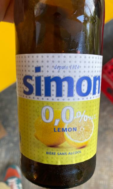 Simon 0,0% lemon 0.0%, Brasserie Simon, Luxembourg