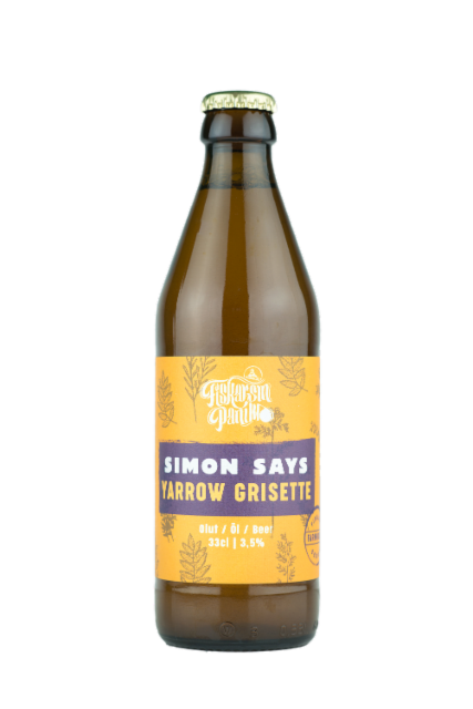 Simon Says Yarrow Grisette 3.5%, Fiskarsin Panimo, Finland
