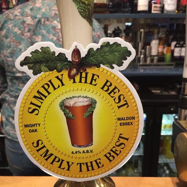 Simply The Best 4.4%, The Mighty Oak Brewing Company, England