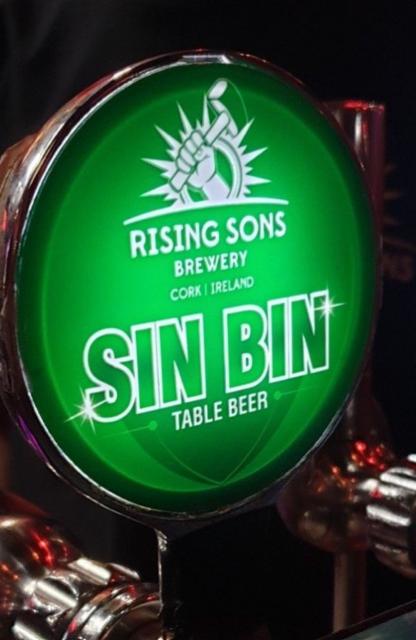 Sin Bin 4.3%, Rising Sons Brewery, Ireland