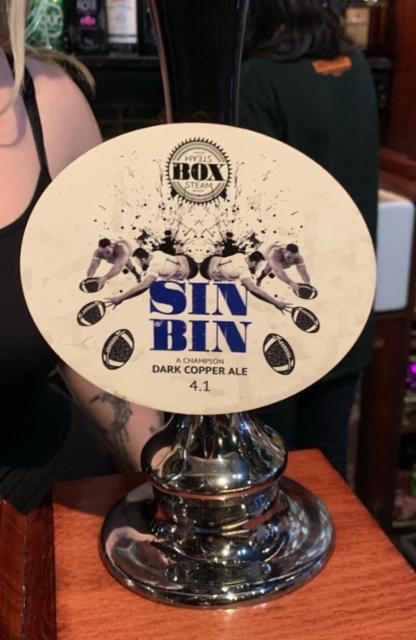 Sin Bin 4.1%, Box Steam Brewery, England