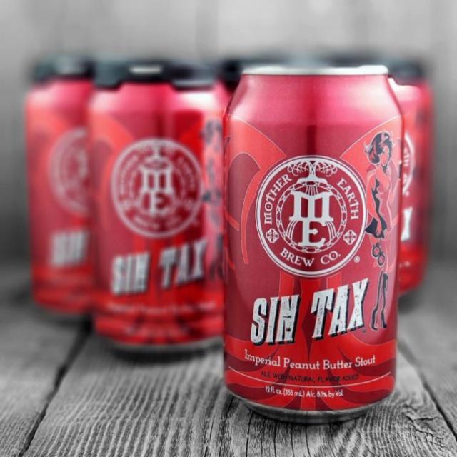 Sin Tax 8.1%, Mother Earth Brew Company, United States