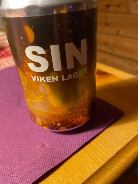 Sin Viken lager 4.6%, Viken Bryggeri, Sweden