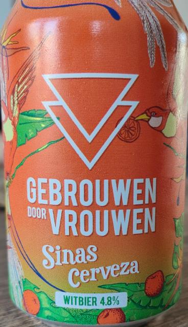 Sinas Cerveza 4.8%, Gebrouwen Door Vrouwen, Netherlands