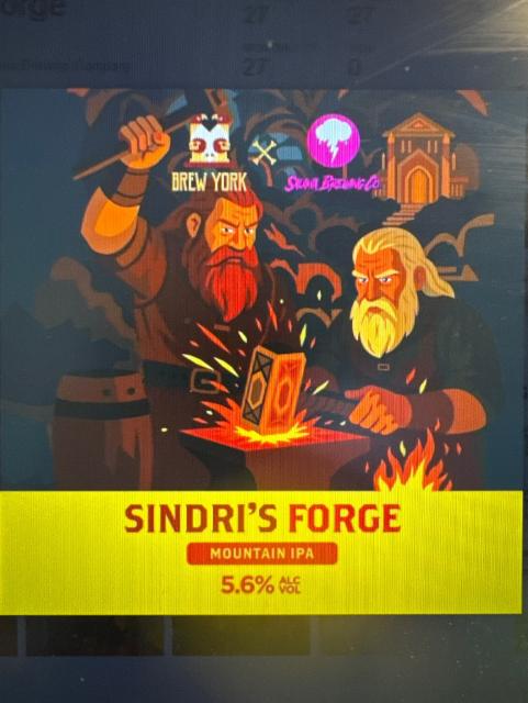 Sindri's Forge 5.6%, Brew York, England