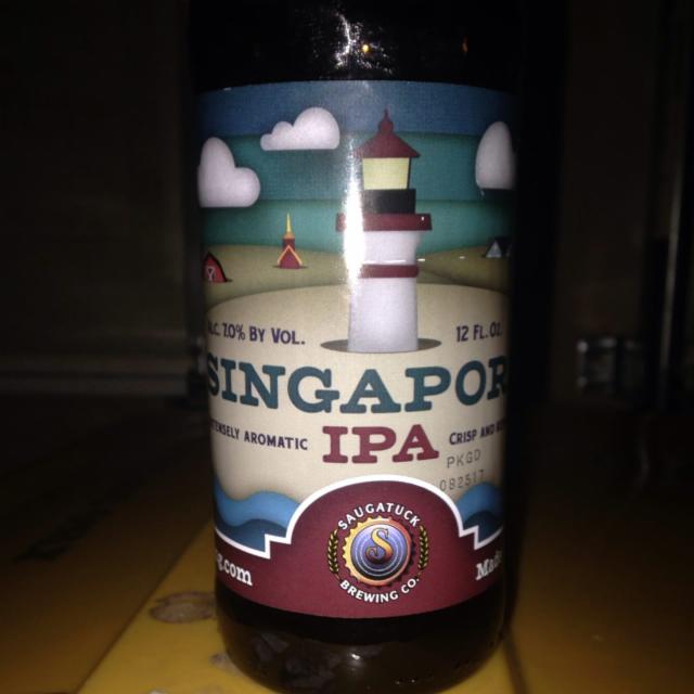 Singapore IPA 7.0%, Saugatuck Brewing Co., United States