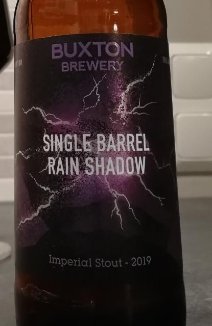 Single Barrel Rain Shadow (2019) 12.0%, Buxton Brewery, England