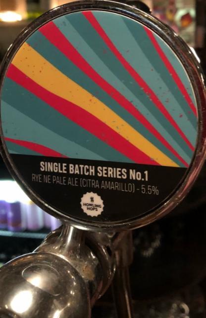 Single Batch Series No.1 5.5%, Howling Hops, England