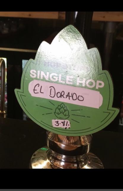Single Hop - El Dorado 3.8%, Hop Stuff Brewery, England