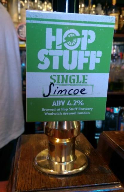 Single Hop - Simcoe 4.2%, Hop Stuff Brewery, England