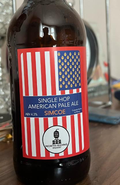 Single Hop American Pale Ale - Simcoe 4.3%, North Riding Brewery, England