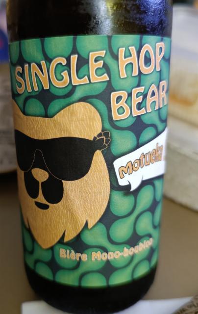 Single Hop Bear (Motueka) 6.5%, Brasserie Cappelaere, France