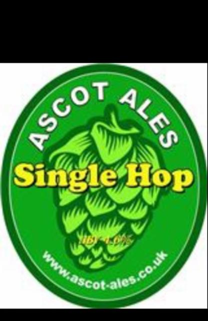Single Hop Belma 4.6%, Ascot Brewing Company, England