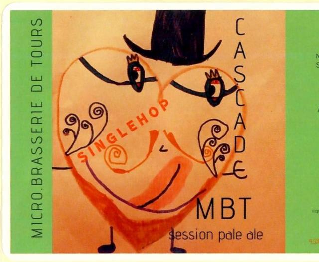 Single Hop Cascade 4.5%, Microbrasserie De Tours (MBT), France