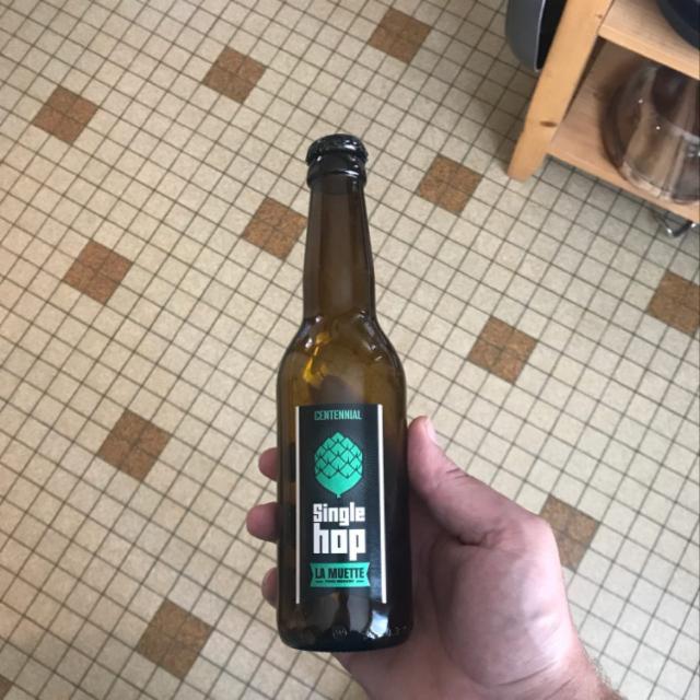 La Muette Single Hop Centennial 5.0%, Ferme-Brasserie La Muette, France