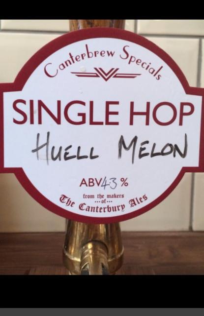 Single Hop Huell Melon 4.3%, Canterbury Ales, England