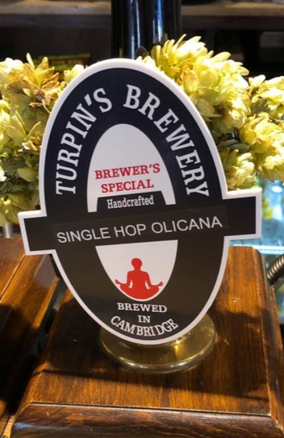 Single Hop Olicana 3.9%, Turpin's Brewery, England