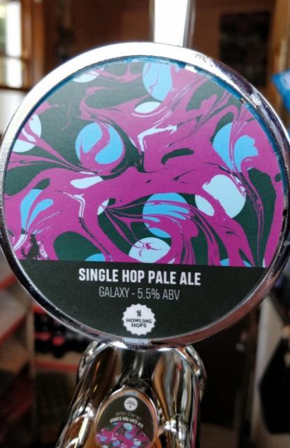 Single Hop Pale Ale - Galaxy 5.5%, Howling Hops, England