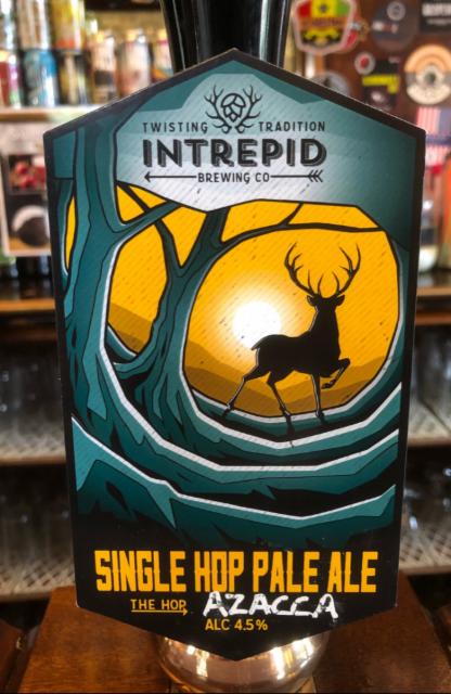 Single Hop Pale Ale : Azacca 4.5%, intrepidbrew.co.uk, England