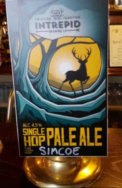 Single Hop Pale Ale : Simcoe 4.5%, intrepidbrew.co.uk, England