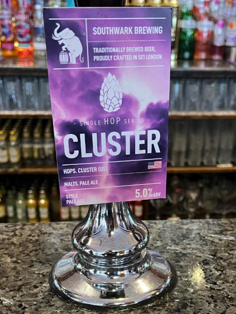 Single Hop Series - Cluster 5.0%, Southwark Brewing, England