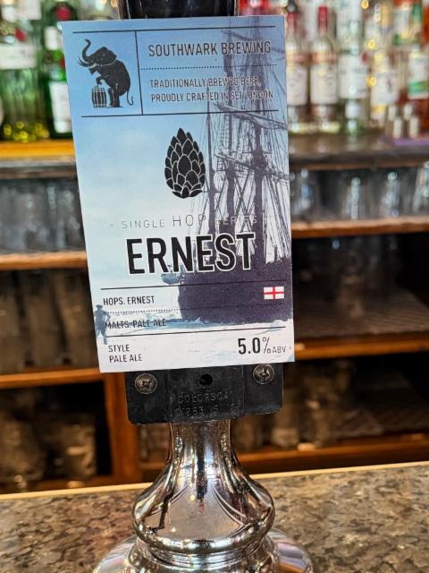 Single Hop Series - Ernest 5.0%, Southwark Brewing, England