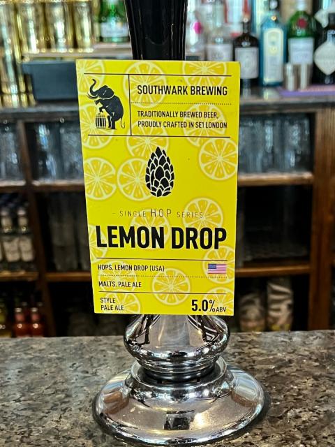 Single Hop Series - Lemon Drop 5.0%, Southwark Brewing, England