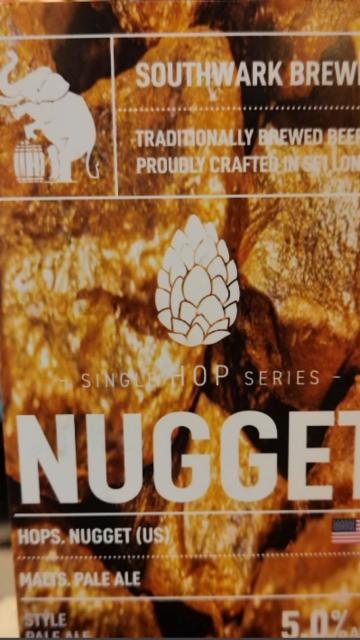 Single Hop Series - Nugget 5.0%, Southwark Brewing, England