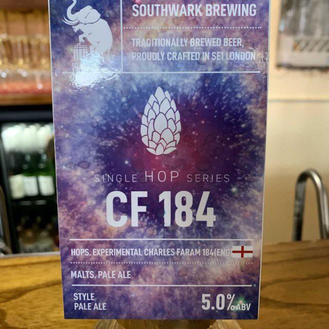 Single Hop Series: CF 184 5.0%, Southwark Brewing, England