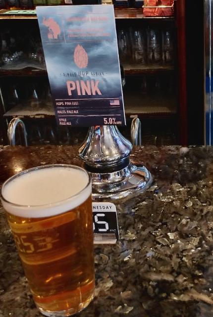 single hop series pink 5.0%, Southwark Brewing, England