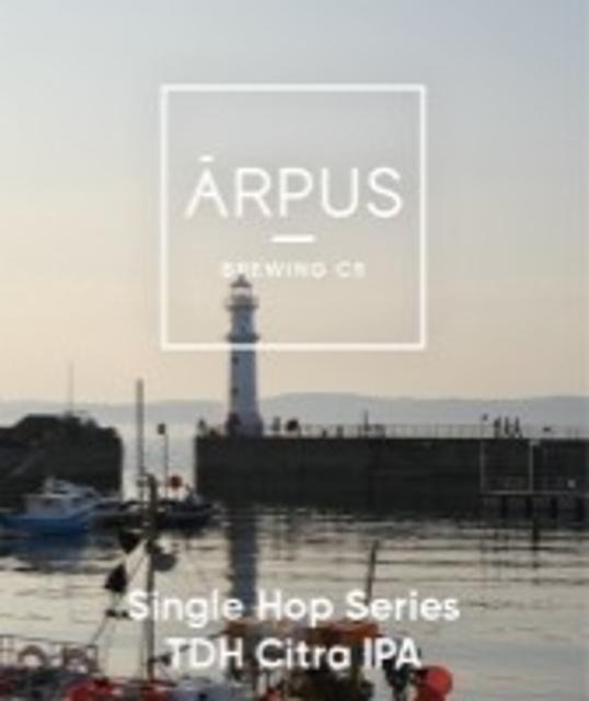 Single Hop Series TDH Citra IPA 6.5%, Ārpus Brewing Co., Latvia