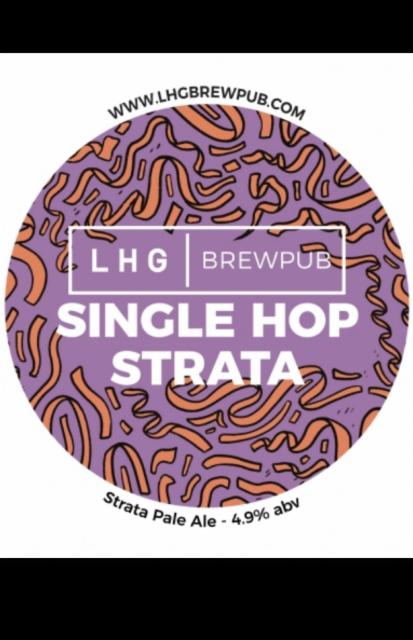 Single Hop Strata 4.9%, Left Handed Giant Brewing, England