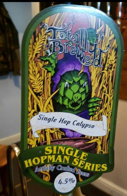 Single Hopman Series - Calypso 4.5%, Totally Brewed Limited, England