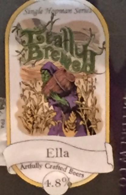 Single Hopman Series - Ella 4.8%, Totally Brewed Limited, England