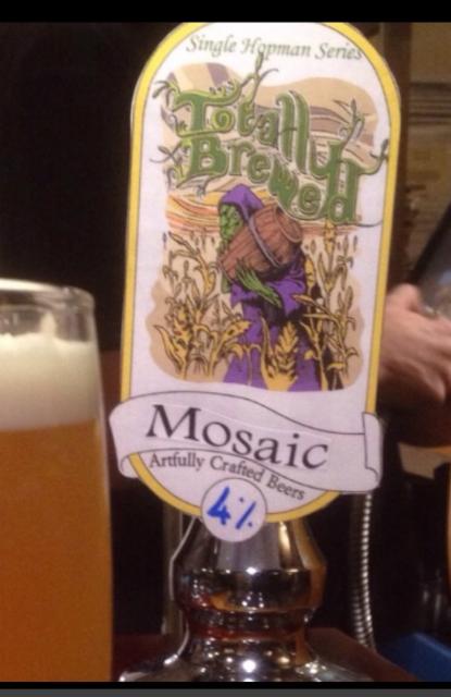 Single Hopman Series - Mosaic 4.0%, Totally Brewed Limited, England