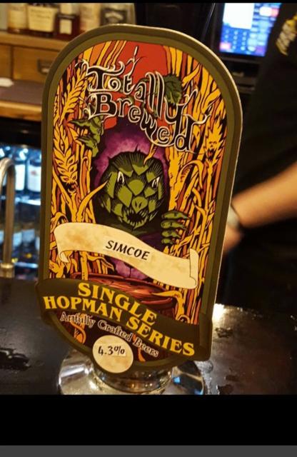 Single Hopman Series - Simcoe 4.3%, Totally Brewed Limited, England