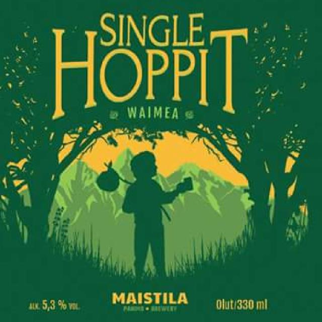 Single Hoppit Waimea 5.3%, Maistila, Finland